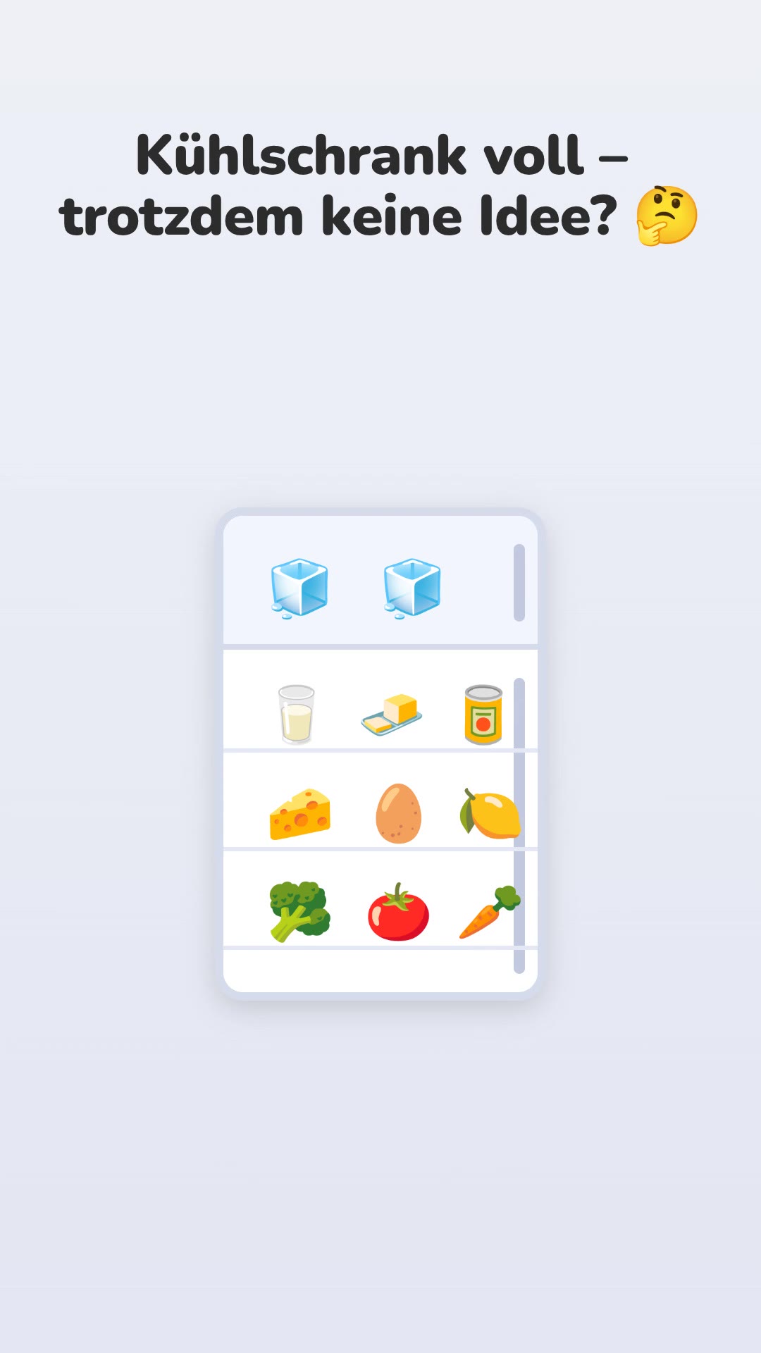 Rezeptvorschlag aus dem Vorrat
