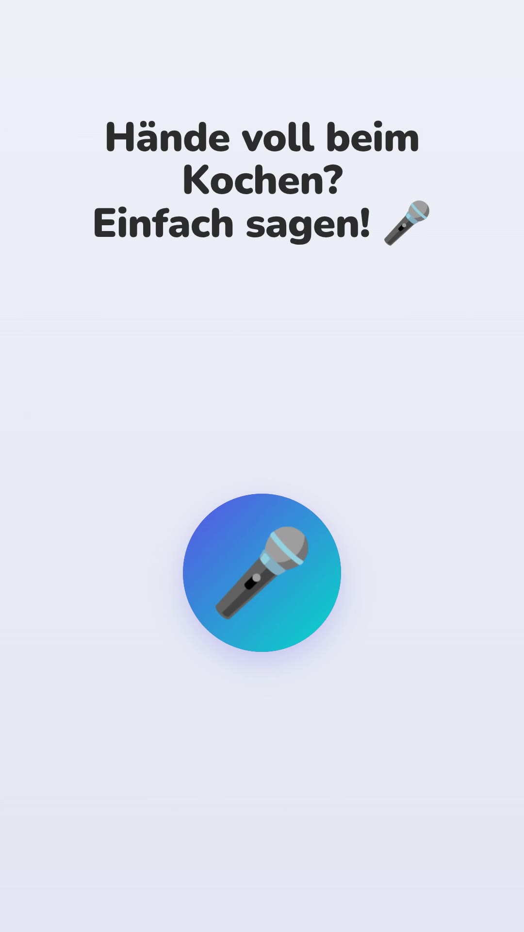 Spracheingabe und Smart Suggestions